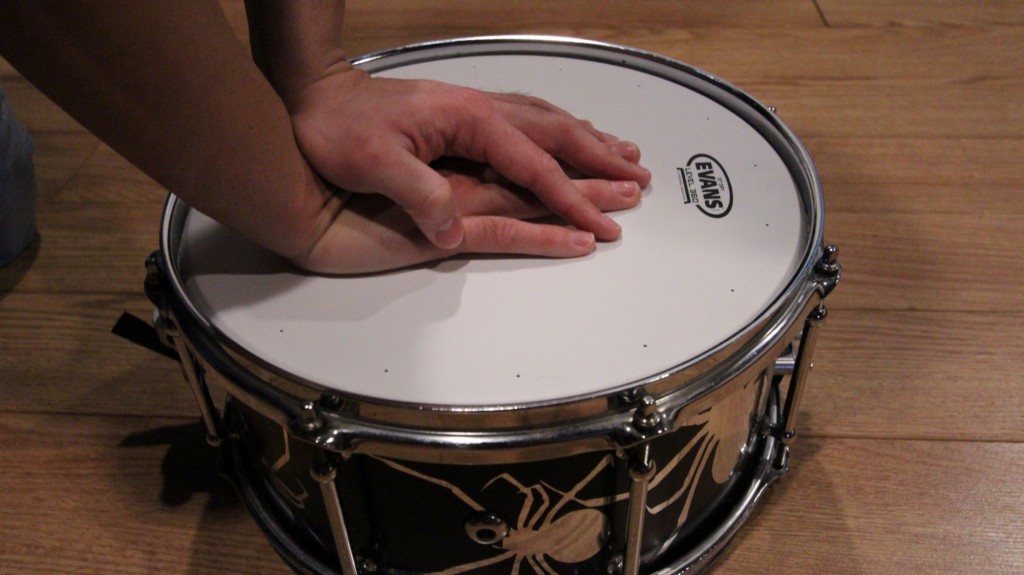 Drum tuning technique 